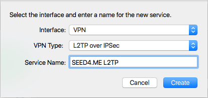 How to setup L2TP VPN on Mac OS - Step 4